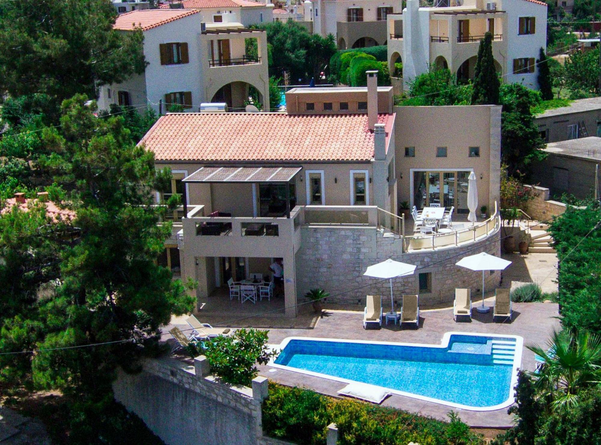 Palladio Luxury Villa With Amazing View Roussospítion Eksteriør bilde